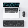 Imagen de Teclado y mouse óptico inalámbricos, negro, AN-500 IMICE, en caja