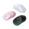 Imagen de Mouse óptico inalámbrico recargable, varios colores, W-618 IMICE, en caja