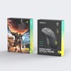 Imagen de Mouse óptico gamer con cable, RGB, varios colores, X1 IMICE, en caja