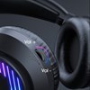Imagen de Auriculares gamer con micrófono, RGB, HD-410, IMICE, en caja