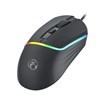 Imagen de Mouse óptico gamer con cable, retroiluminado, programable, con 6 botones, negro, T20 IMICE, en caja