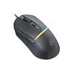 Imagen de Mouse óptico gamer con cable, retroiluminado, programable, con 6 botones, negro, T20 IMICE, en caja
