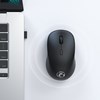 Imagen de Mouse óptico inalámbrico ergonómico, varios colores, E-2330 IMICE, en caja