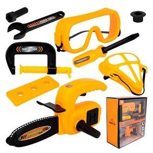 Imagen de Herramientas 8 piezas con motosierra, en caja