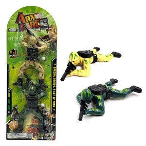 Imagen de Soldado x2, a cuerda en blister