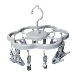 Imagen de Tendedero colgante de plástico 12 palillos, varios colores