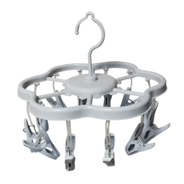 Imagen de Tendedero colgante de plástico 12 palillos, varios colores