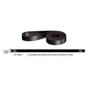 Imagen de Banda elástica fina para ejercicio, en bolsa