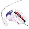 Imagen de Mouse óptico gamer retroiluminado con cable, AZUL, HOCO, en caja