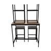 Imagen de Mesa con 4 butacas de hierro y madera, en caja Berlina Home