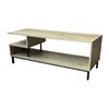 Imagen de Mueble rack de hierro y madera con estantes, en caja Berlina Home