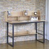 Imagen de Escritorio de hierro y MDF con organizador, en caja, Berlina Home