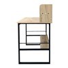 Imagen de Escritorio de hierro y MDF con organizador, en caja, Berlina Home