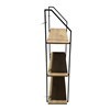 Imagen de Mueble estantería de hierro y MDF, 3 estantes, para colgar, en caja, Berlina Home