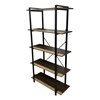 Imagen de Mueble estantería de hierro y MDF, 5 estantes, en caja, Berlina Home