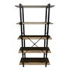 Imagen de Mueble estantería de hierro y MDF, 5 estantes, en caja, Berlina Home