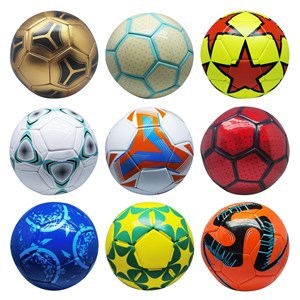 Imagen de Pelota de fútbol, N°5 cosida, CAJA x30 surtidas