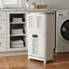 Imagen de Mueble organizador de plástico con ruedas, 3 canastos, en caja