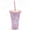 Imagen de Vaso con sorbito, de acrílico 450ml, varios diseños en caja