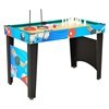 Imagen de Mesa multijuegos 12en1, futbolito, pool, hockey, black Jack, ajedrez, damas, back gammon, mini ping pong, bowling, tejo, etc