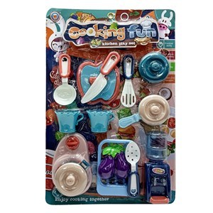 Imagen de Set de cocina, 17 piezas, en blister