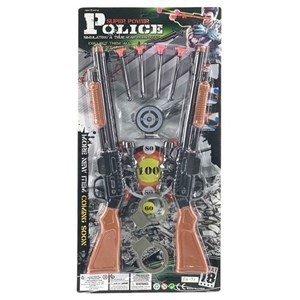 Imagen de Rifle lanza dardos x2, con accesorios, en blister