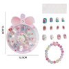 Imagen de Set de belleza, uñas postizas, con pulsera, en estuche de plástico