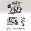 Imagen de Robot con control remoto, con luz, sonido y movimiento, USB 2AA, en caja, varios modelos