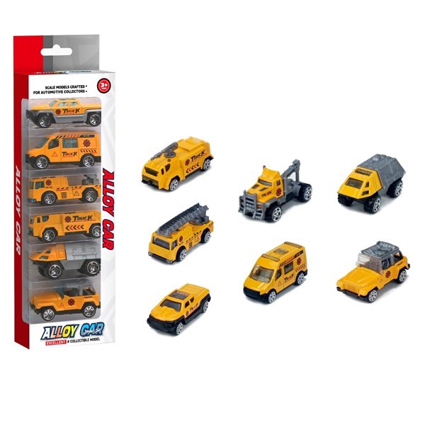 Imagen de Auto de colección, de metal, x6, en caja