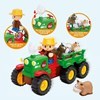 Imagen de Tractor con zorra y animales, con sonido y movimiento, 3AA, en caja