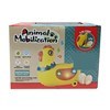 Imagen de Didáctico animal pone huevos, con luz y sonido, 3AA en caja, varios diseños (pato gallina dinosaurio)