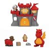 Imagen de Muñeco caballero con dragón, castillo y accesorios, en caja