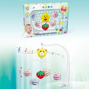 Imagen de Dormidera musical, 3 móviles de peluche, en caja