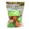 Imagen de Frutas y verduras con velcro, con accesorios, en bolsa