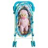 Imagen de Coche para muñeca, de plástico, con bebote, en bolsa, varios colores