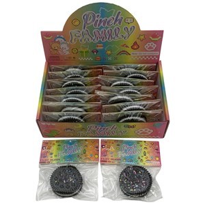 Imagen de Juguete antiestrés con gel, galletita, CAJA x16