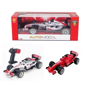 Imagen de Auto a control remoto, F1, con luz, 6AA, en caja, 2 colores