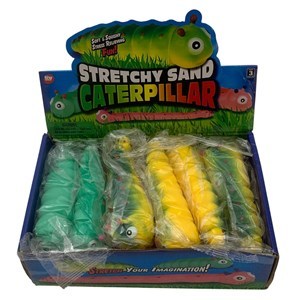 Imagen de Juguete antiestrés soft, gusano, CAJA x12