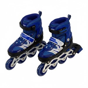 Imagen de Patines 4 en línea, talle S, varios colores, en bolsa de PVC