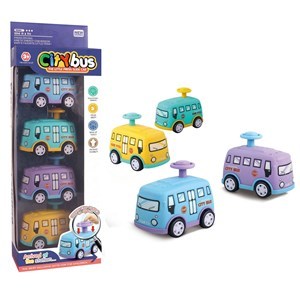 Imagen de Auto mini, presiona y listo, 4 piezas, en caja