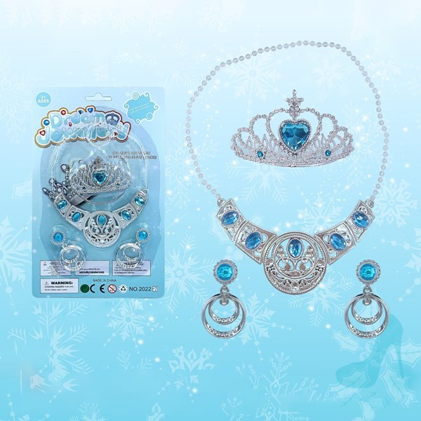 Imagen de Set de belleza 4 piezas, con corona, en blister