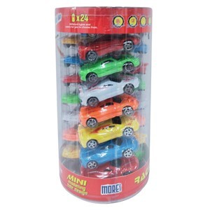 Imagen de Auto de colección, de plástico, x24, en tubo