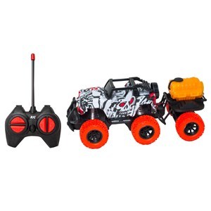 Imagen de Jeep a control remoto, con zorra con luz, en caja, varios colores