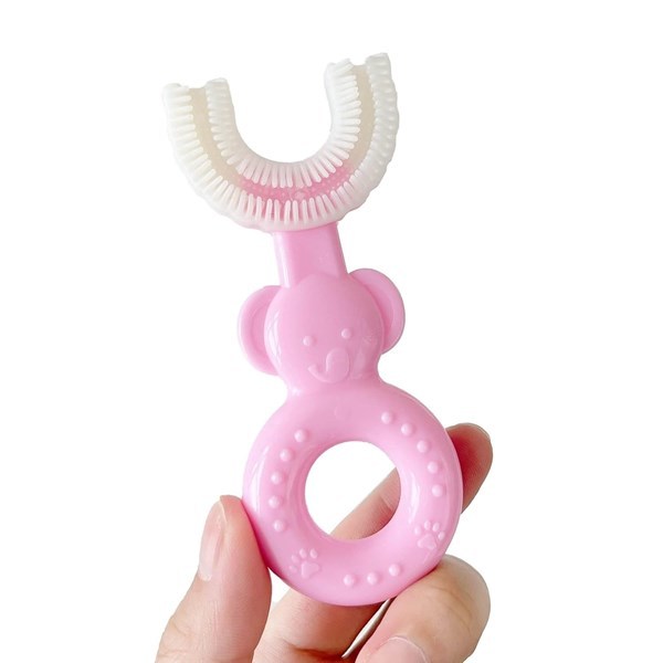 Imagen de Cepillo de dientes para bebé en U 360º, en blister 2 colores