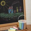 Imagen de Tiza de colores gruesa x15, en pote