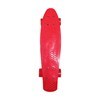 Imagen de Skate de plástico penny ROJO, ruedas de PVC anchas, trucks de metal