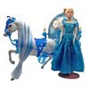 Imagen de Caballo y carruaje con muñeca, en caja