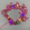 Imagen de Tiara con luz, flores, varios colores