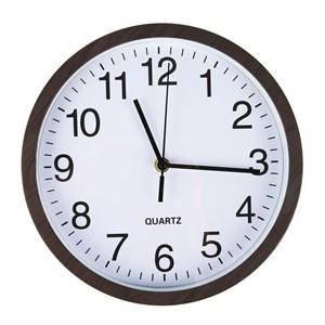 Imagen de Reloj de pared, 25cm de diámetro, en caja