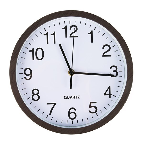 Imagen de Reloj de pared, 25cm de diámetro, en caja
